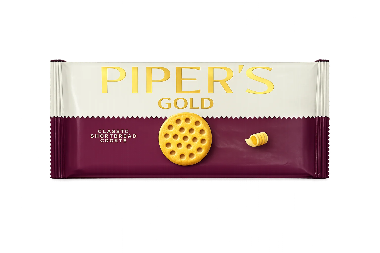 Pipers Gold Classic Shortbread Cookies, 46g