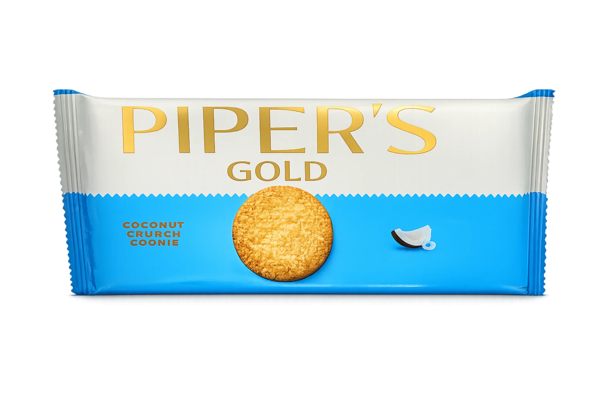 Pipers Gold Coconut Crunch Cookies, 46g