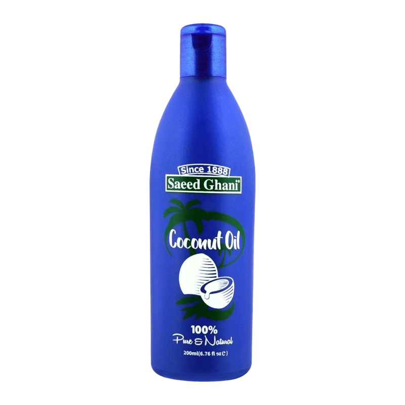 Saeed Ghani 100% Pure & Natural Coconut Oil, 200ml