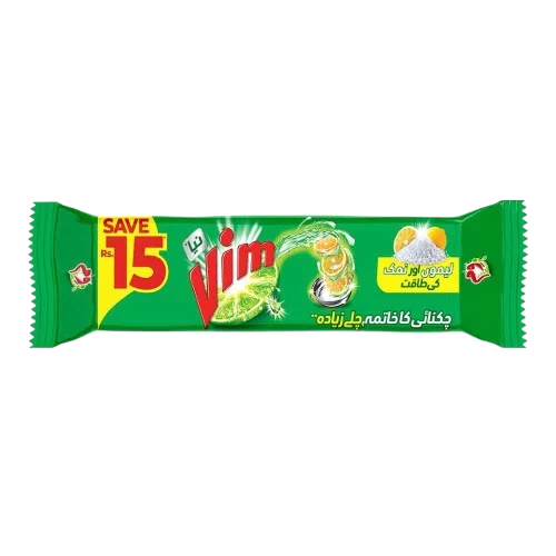 Vim Lemon & Salt Long Bar Dish Wash, 260g